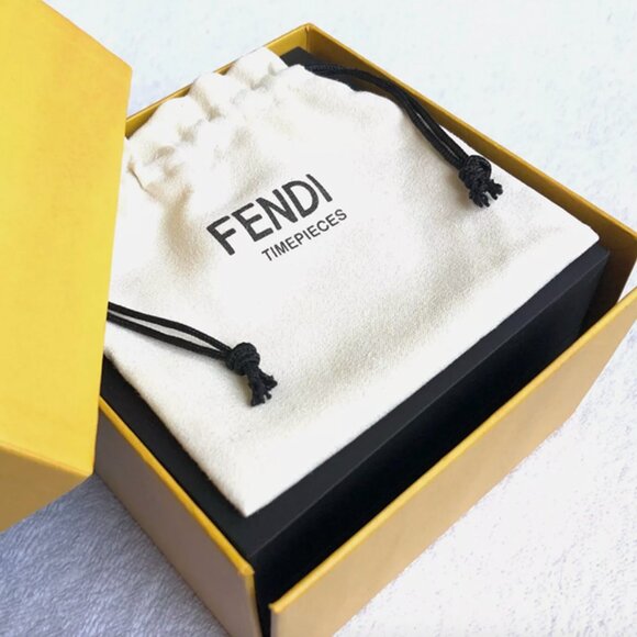 Ladies Fendi Diamond Two Tone Black Dial Watch main image 7